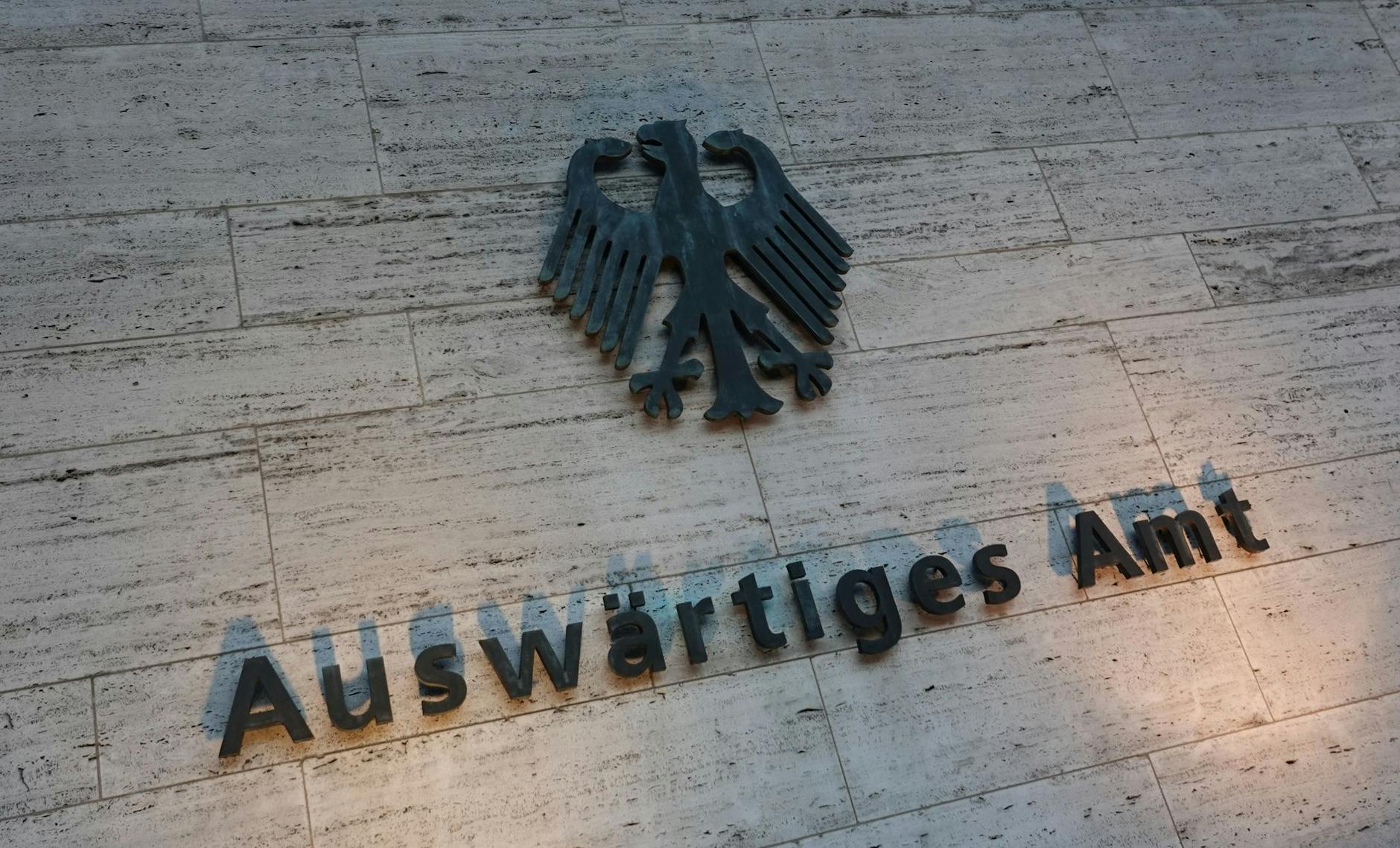 ARCHIV - «Diplomatisches Fiasko»? Das Auswärtige Amt hat sich Kritik wegen eines Tweets eingehandelt.