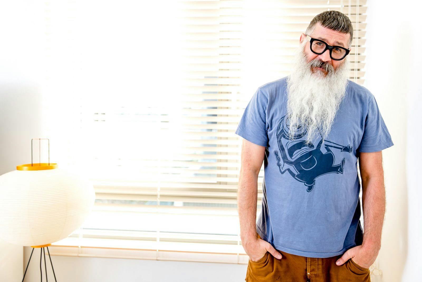 Lebt in Prenzlauer Berg: der aus dem Fernsehen bekannte Designer Guido Heinz Frinken.