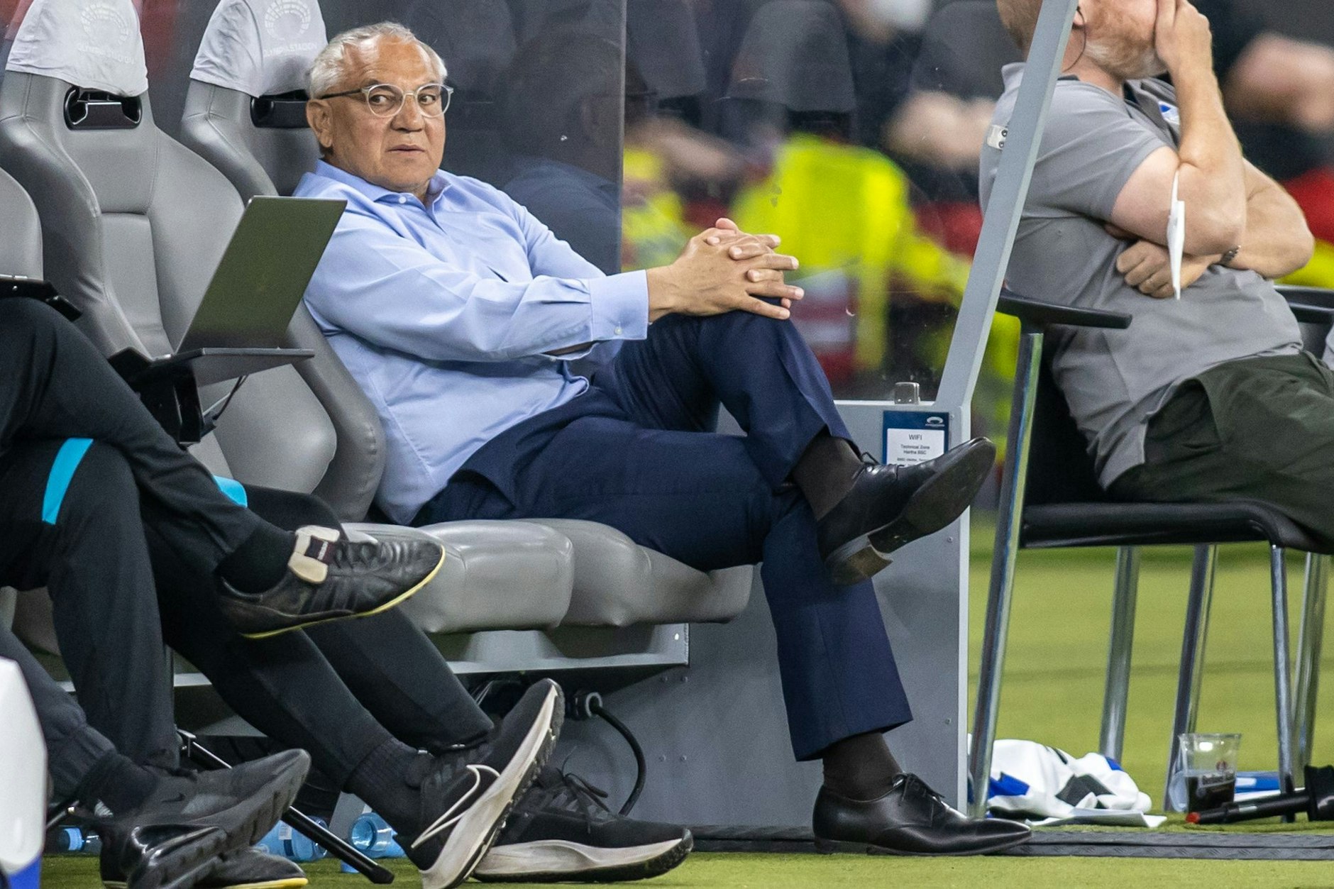 Hertha-Retter Felix Magath gibt ehrlich zu, dass Hertha BSC nur ein Job für ihn war.