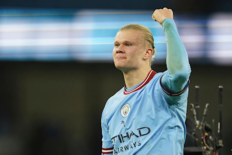 ARCHIV - Wechselt für 60 Millionen Euro zu Man City: Erling Haaland.  