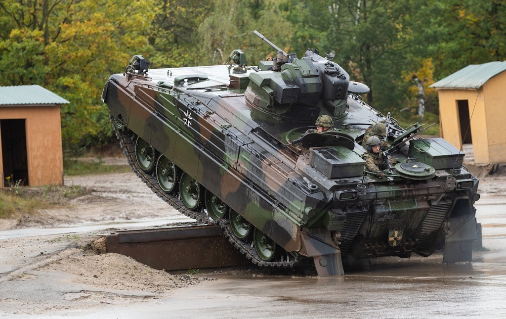 Ukrainische Soldaten beginnen Panzer-Ausbildung in Deutschland