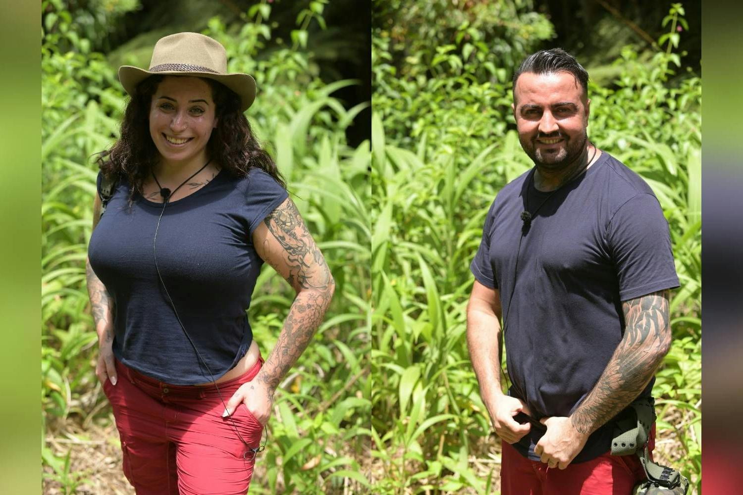 Jolina Mennen und Cosimo Citiolo treten am Freitagabend zur Dschungelprüfung an.