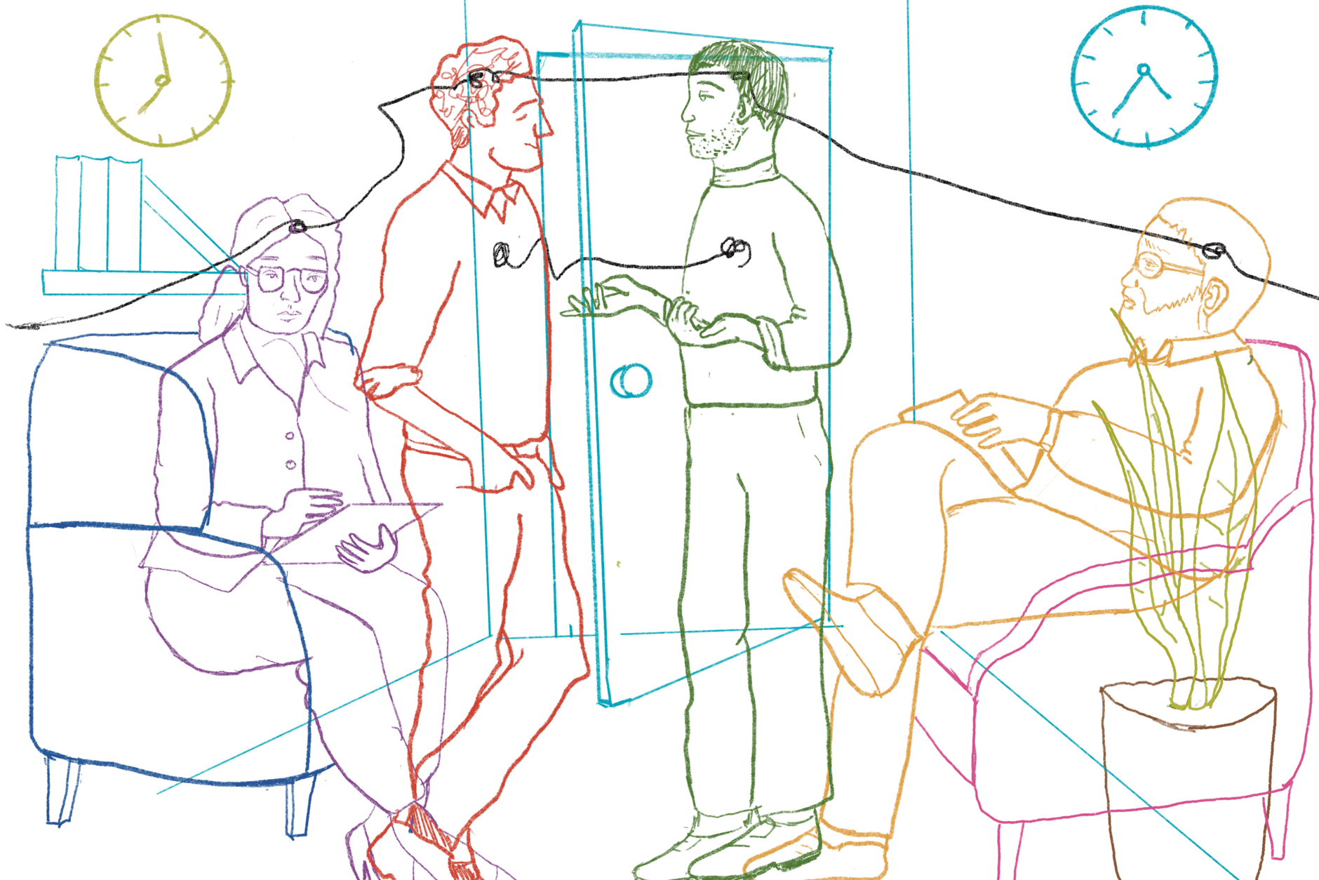 „Wenn ich an einige meiner Ex-Partner denke, dann denke ich auch an ihre jeweiligen Therapeut:innen.“