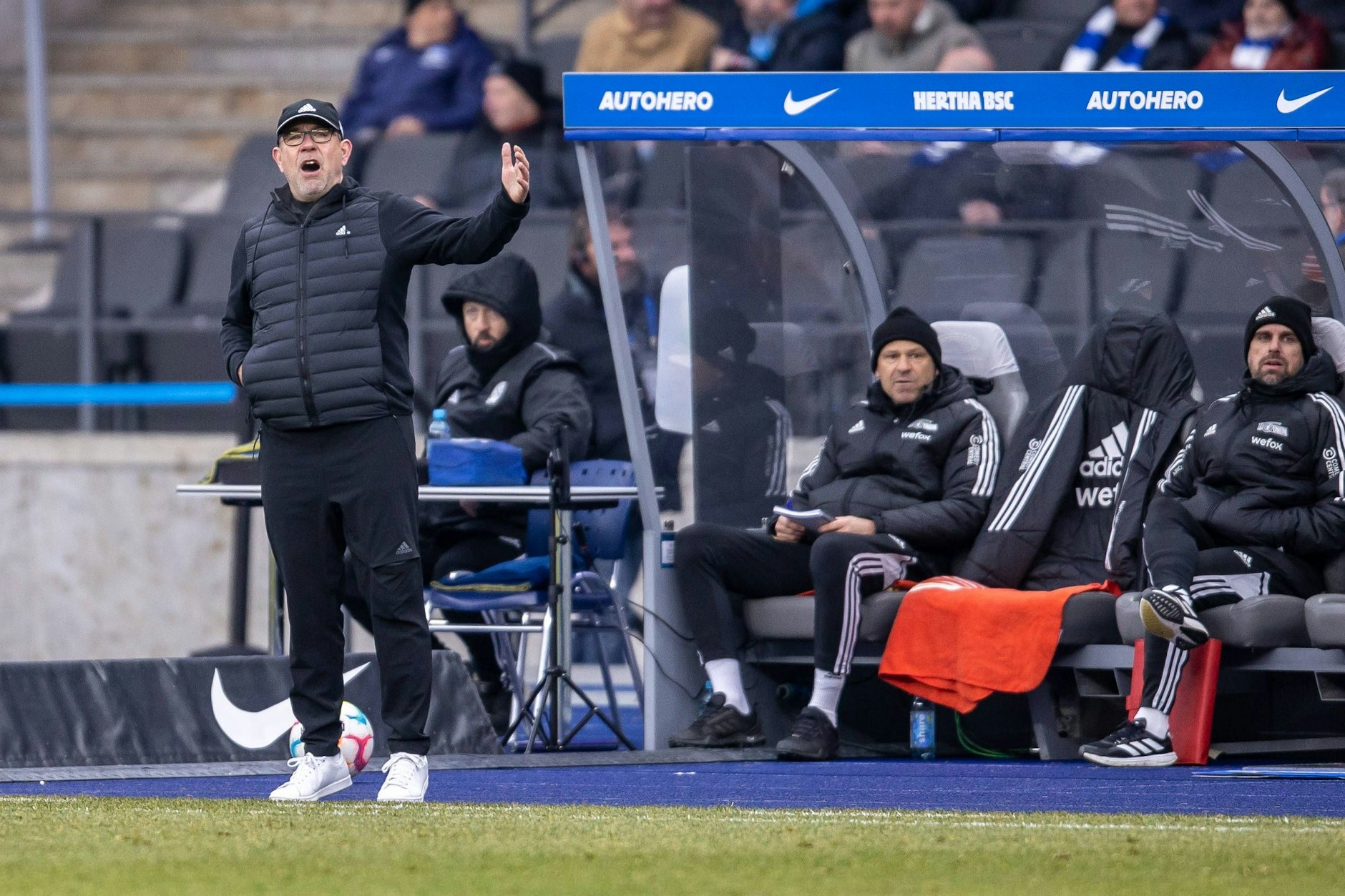 FCU-Coach Urs Fischer sah Union Berlin als glücklichen Derbysieger an.