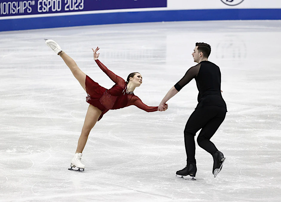 Annika Hocke und Robert Kunkel haben bei der EM den dritten Platz belegt.  a