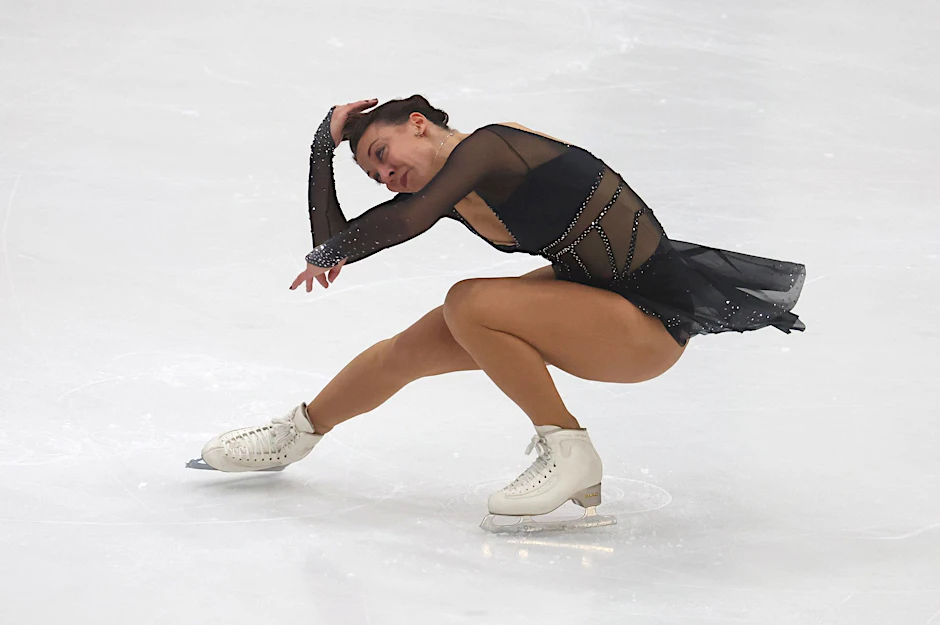 Nicole Schott ist bei der Eiskunstlauf-EM zurückgefallen.  