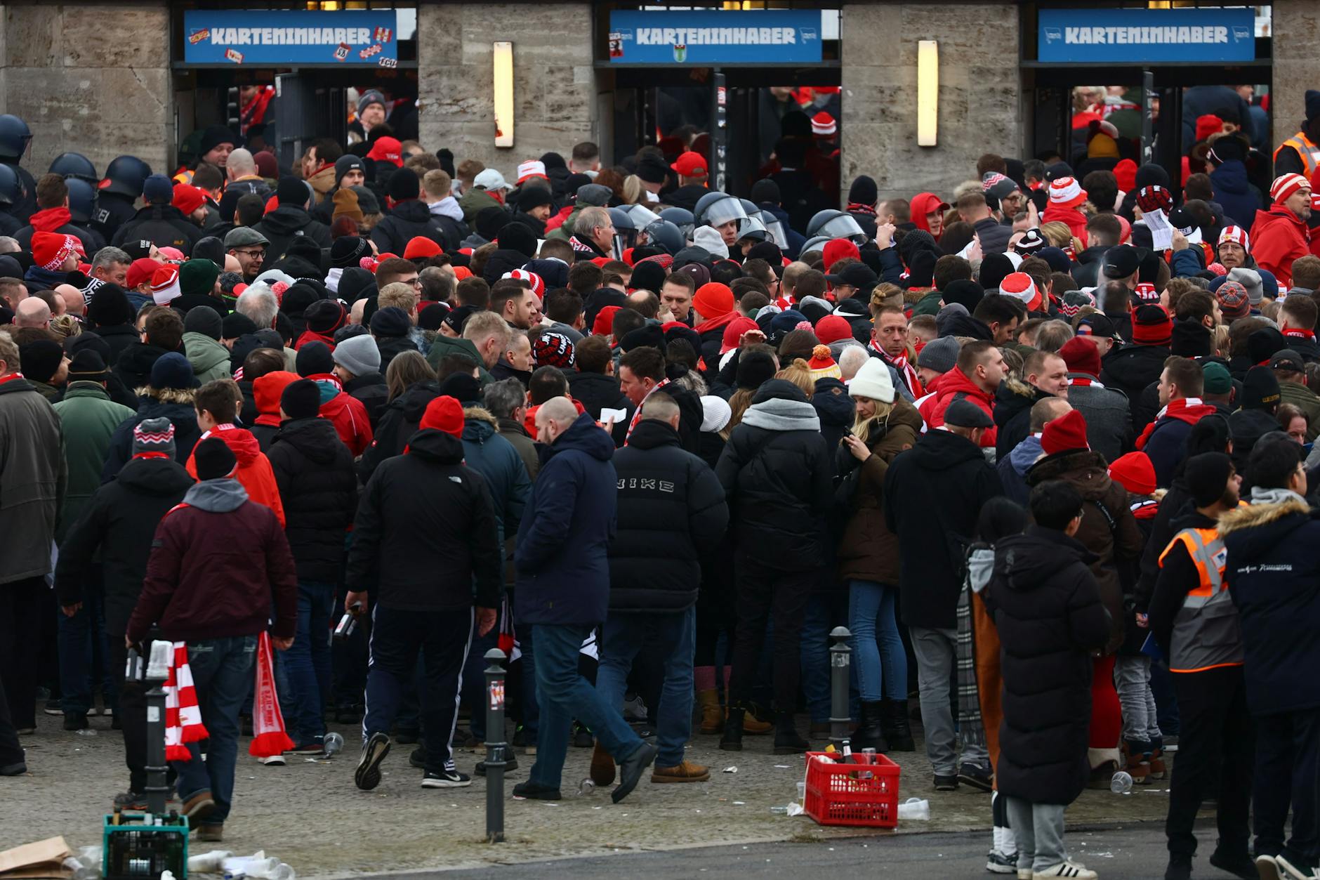 Das Derby der Hauptstadt: Hertha trifft auf Union im Olympiastadion.