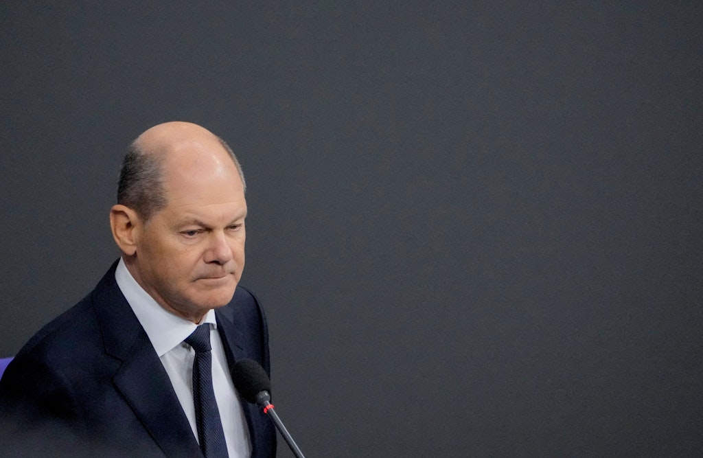 Scholz über Panzerlieferung: „Haben die Sicherheit Deutschlands immer im Blick“