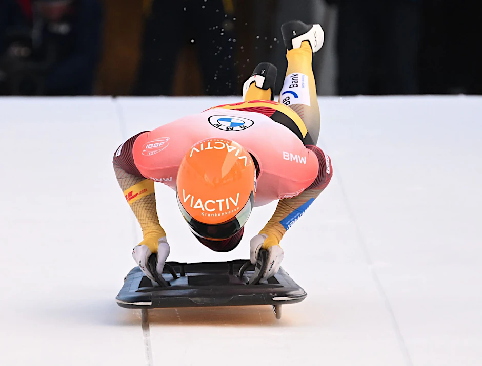 Patzte beim Auftakt der Skeleton-WM: Christopher Grotheer.  