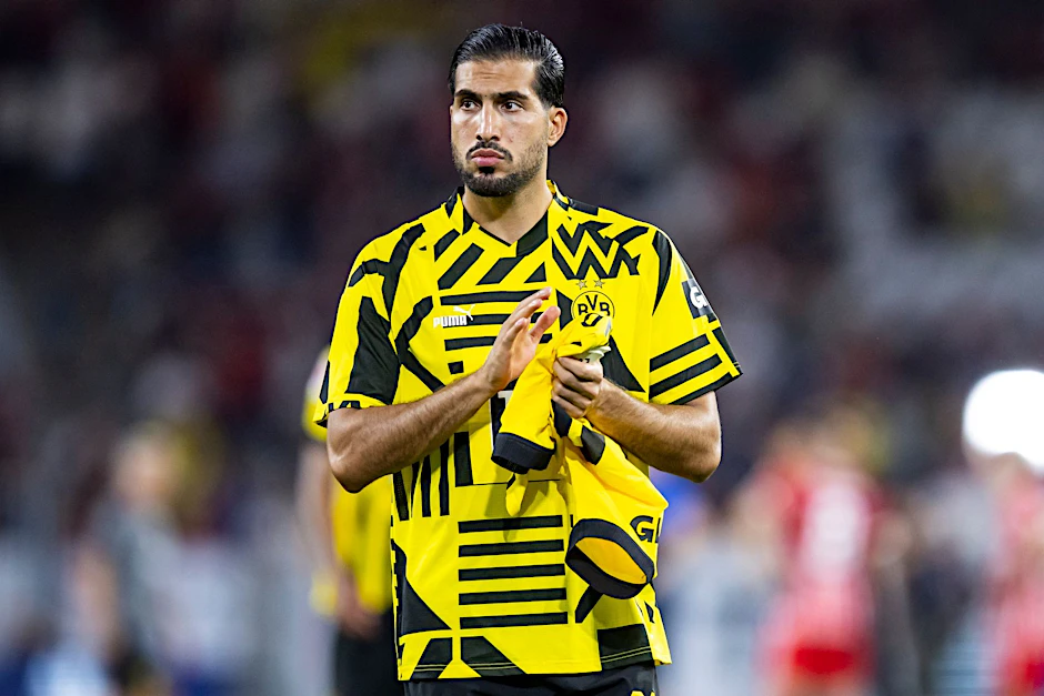 ARCHIV - Musste sich einer Schilddrüsen-OP unterziehen: Emre Can.  