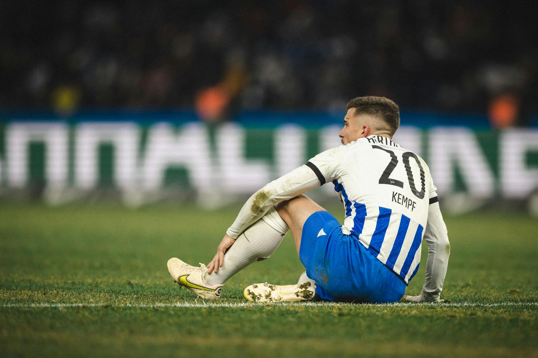 Hertha BSC am Boden.