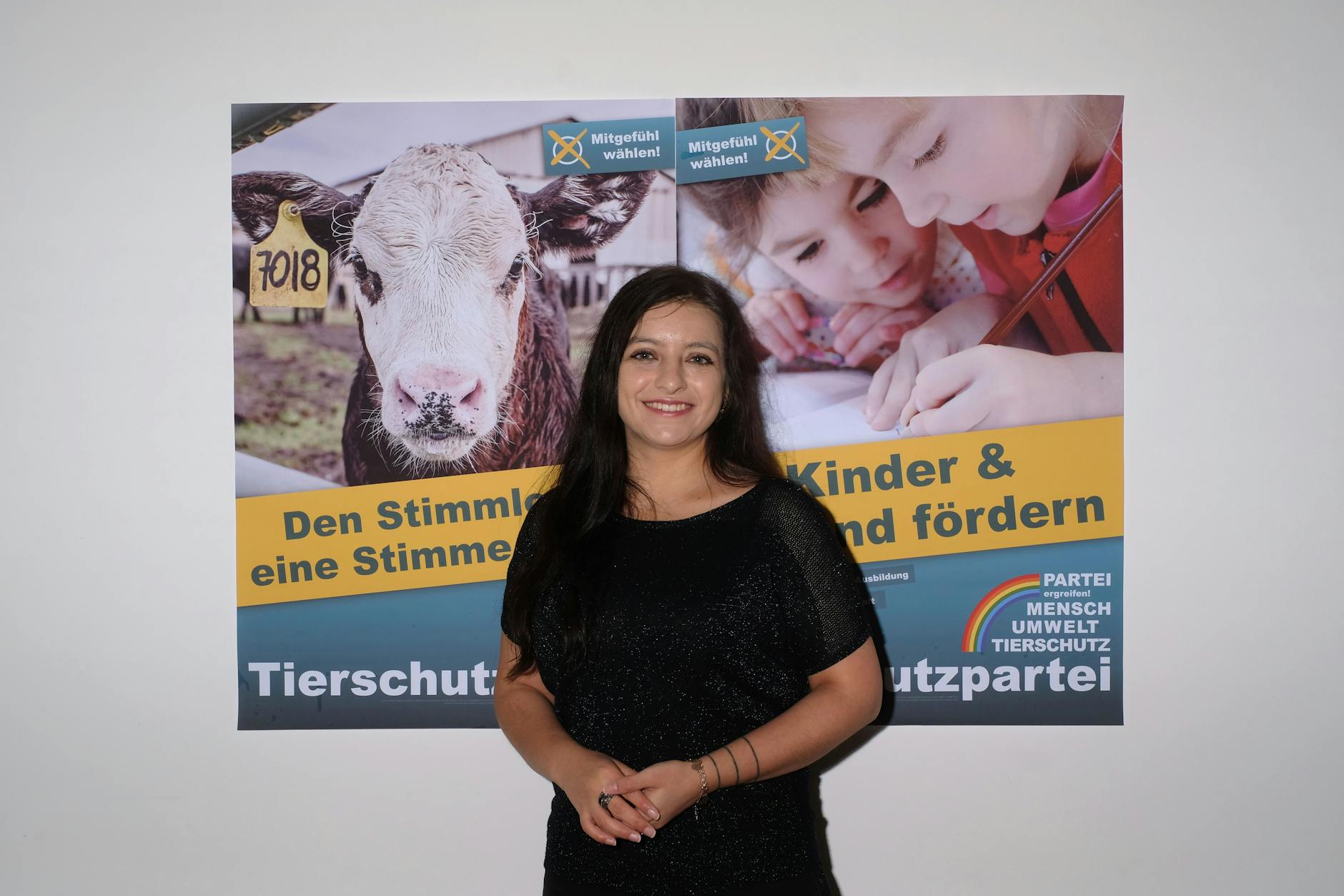 Aida Spiegeler Castañeda, eine von drei gleichberechtigten Bundesvorsitzenden der Tierschutzpartei, hat 2021 einen Sitz in der BVV Spandau erobert.