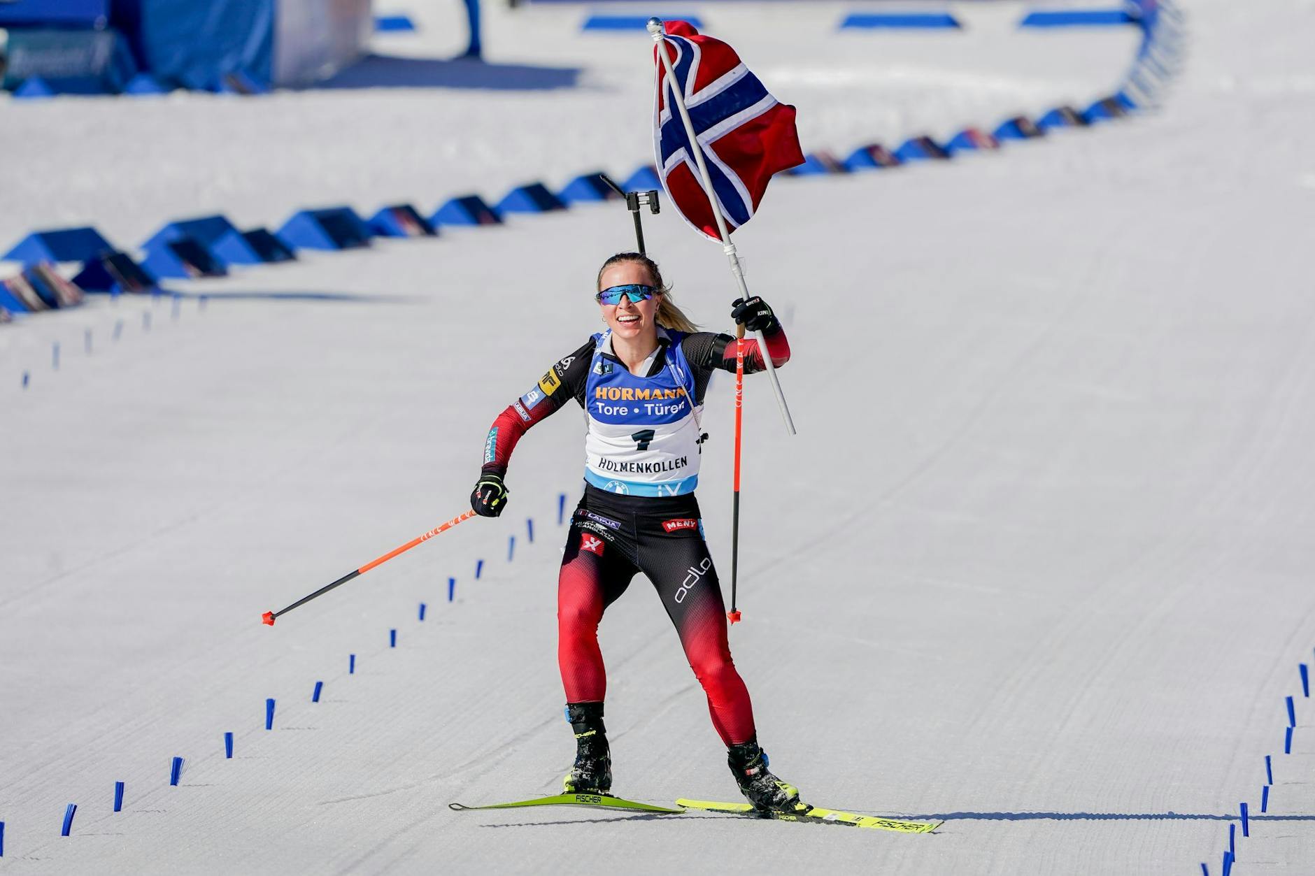 ARCHIV - Verpasst die Biathlon-WM in Oberhof: Tiril Eckhoff.