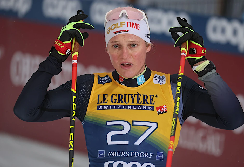 ARCHIV - Lief in Frankreich auf Platz sieben: Victoria Carl.  