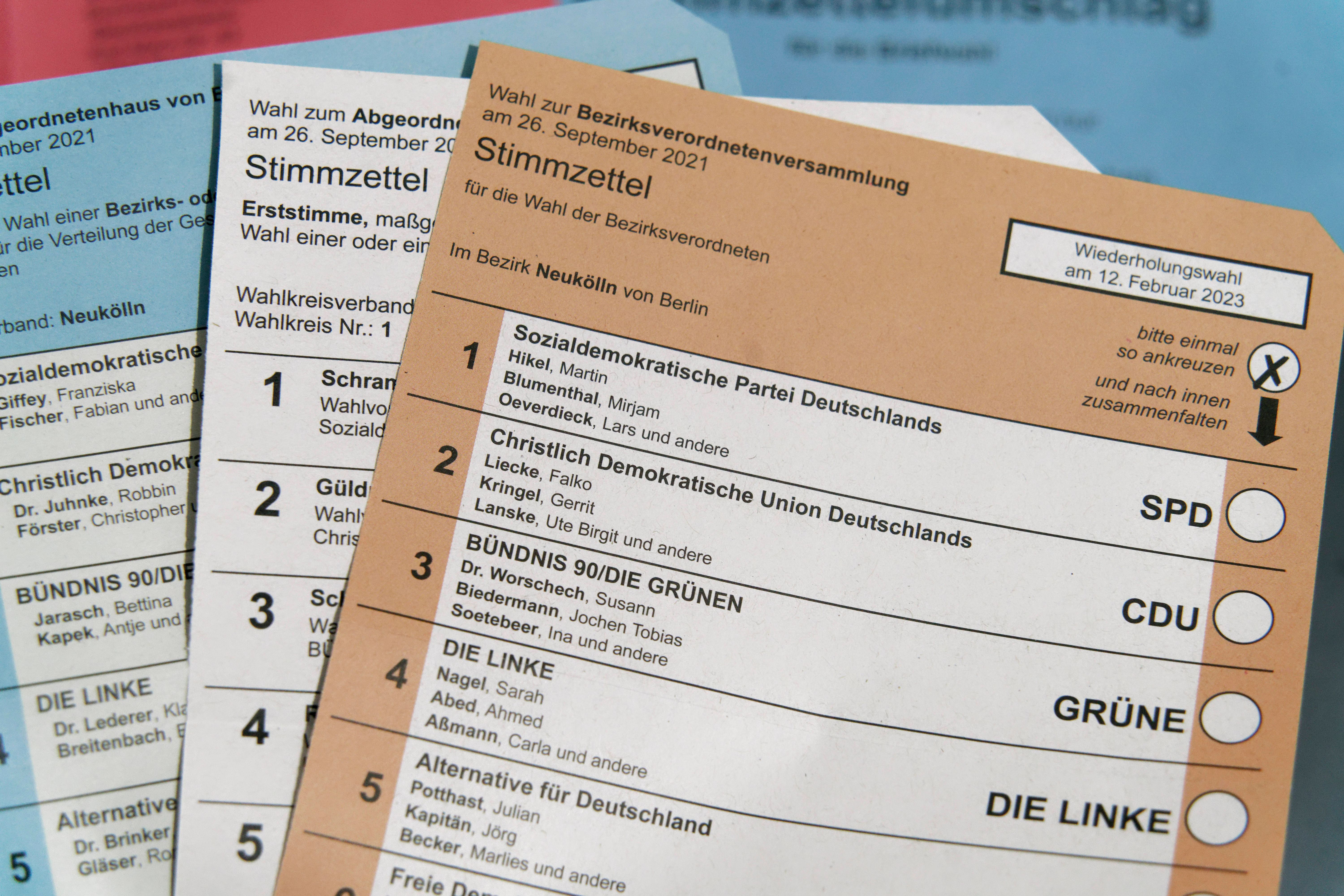 Wiederholungswahl In Berlin: Wahlleiter Geht Bei Stimmzetteln Neue Wege