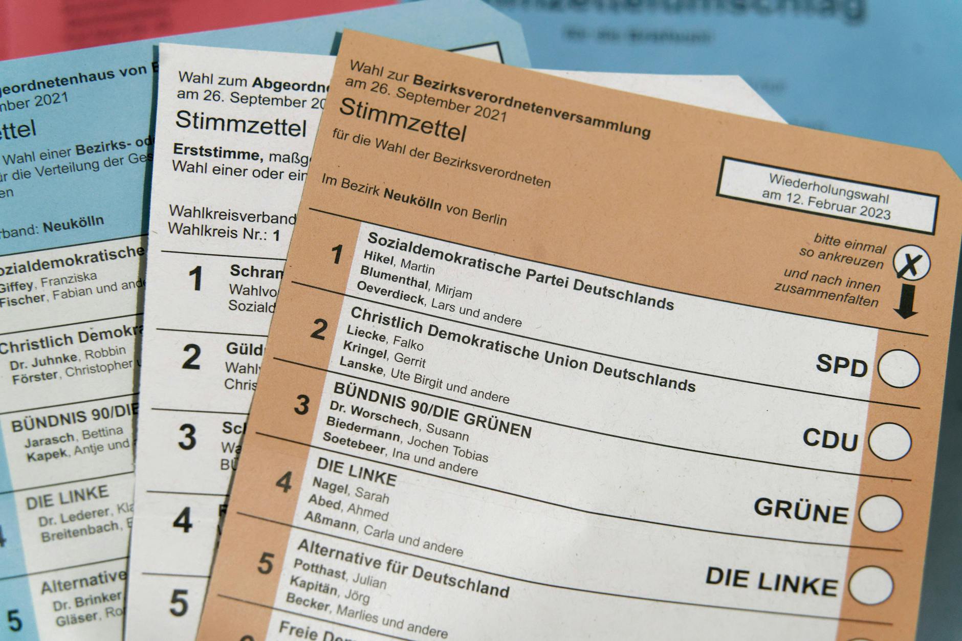 Wiederholungswahl in Berlin: Wahlleiter geht bei Stimmzetteln neue Wege