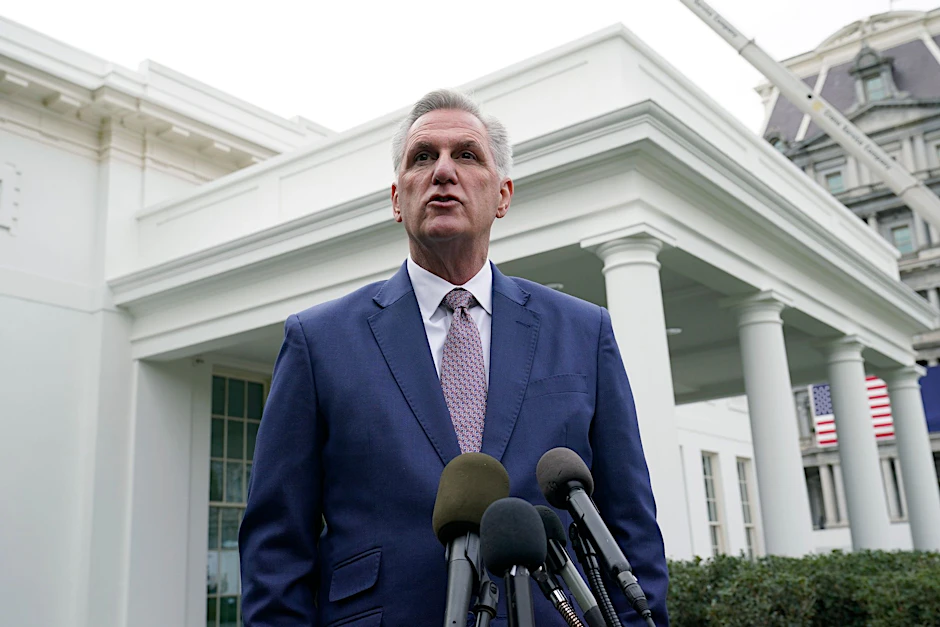 ARCHIV - «Es wird keinen Zahlungsausfall geben», sagte Kevin McCarthy, Sprecher des US-Repräsentantenhauses.  
