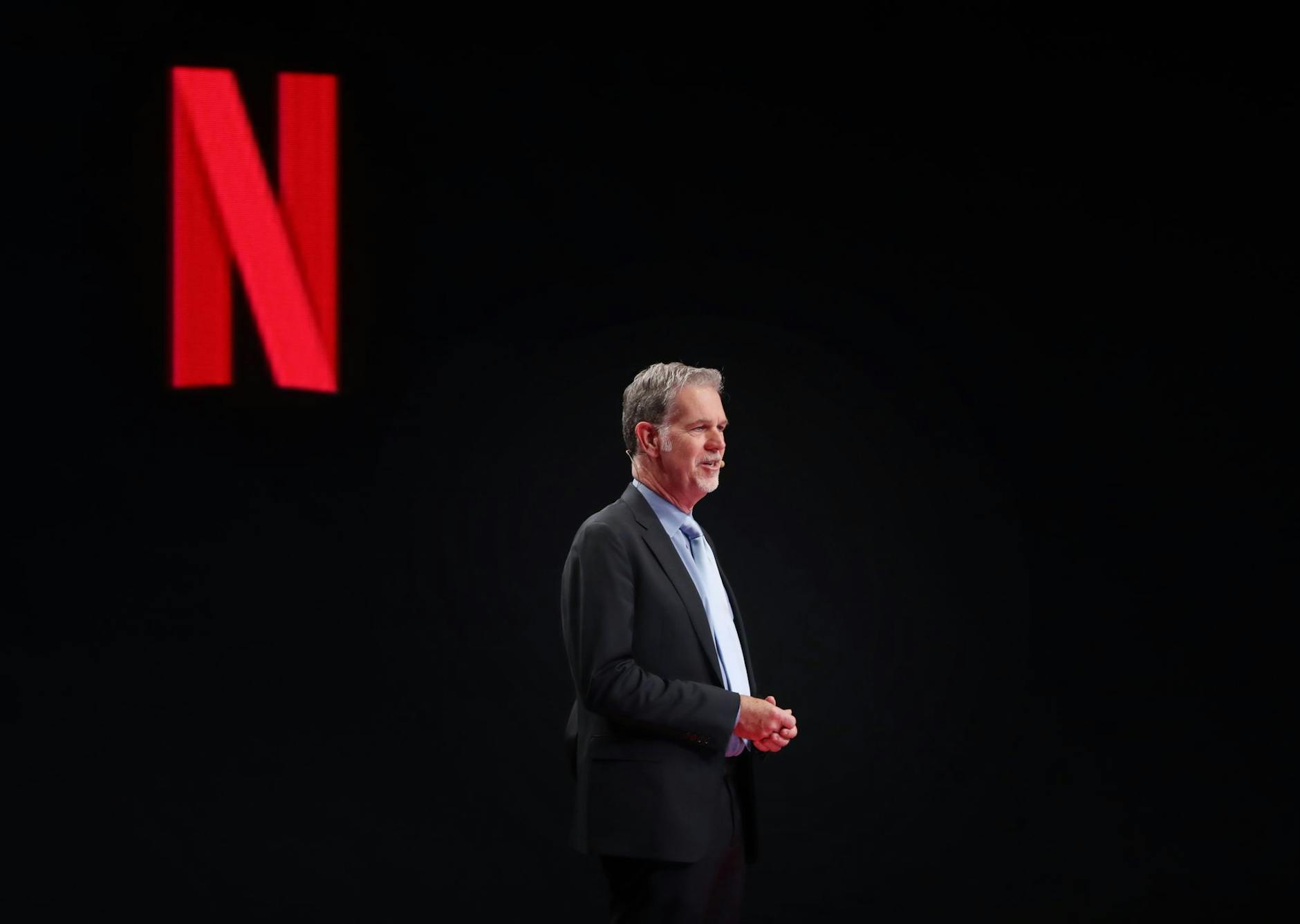 ARCHIV - Netflix-Gründer Reed Hastings zieht sich aus dem Tagesgeschäft zurück.