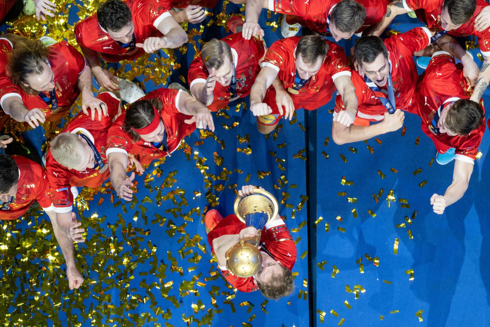 Zum dritten Mal in Folge wird Dänemark Handball-Weltmeister.