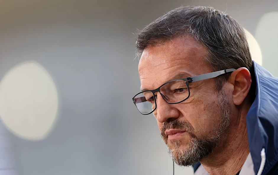 Der ehemalige Hertha-Manager Fredi Bobic drohte nach dem verlorenen Berlin-Derby gegen den 1. FC Union einem Reporter.