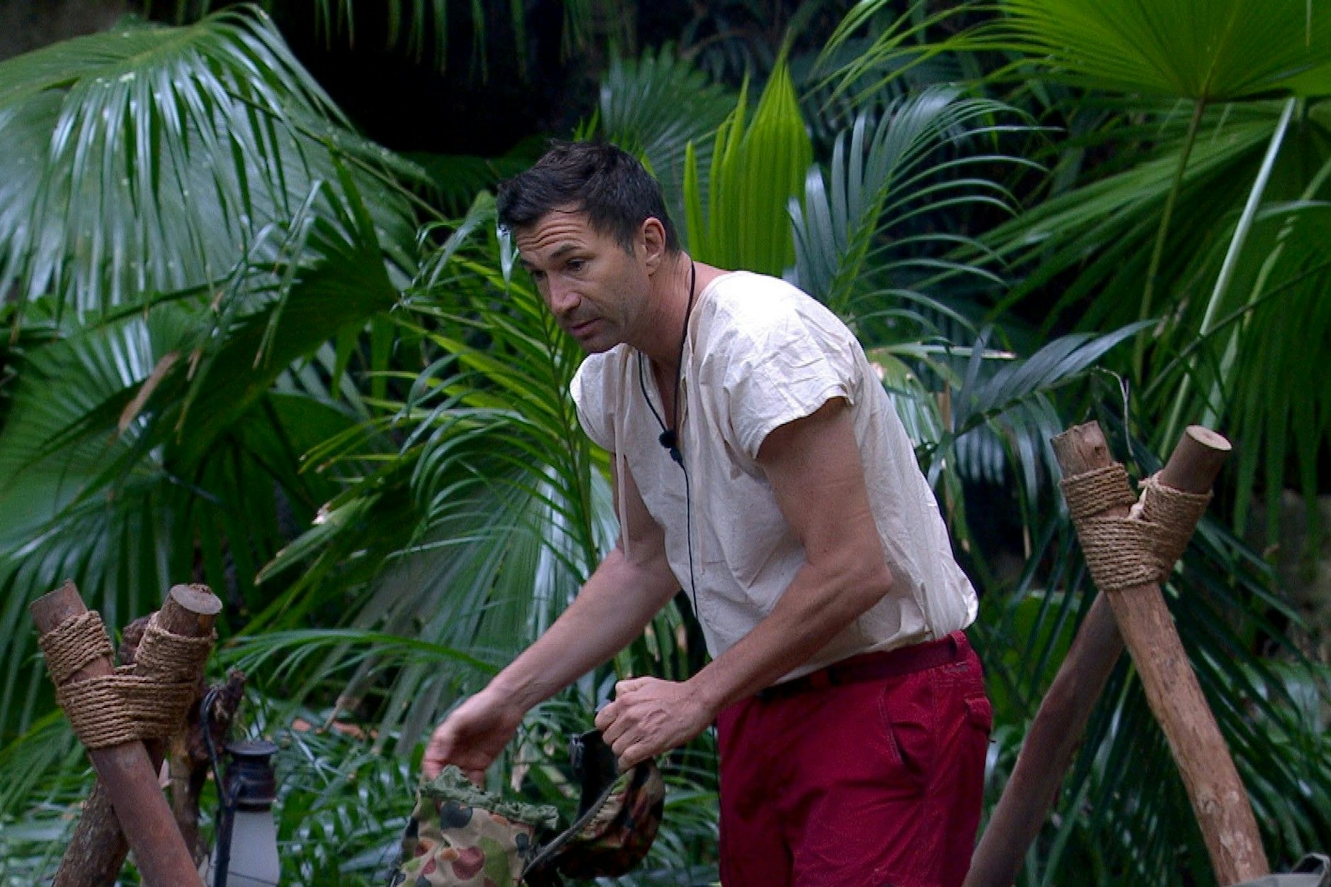 Lucas Cordalis im RTL-Dschungelcamp. Mit seinem Auftreten hat sich der TV-Star nicht nur Freunde gemacht ...