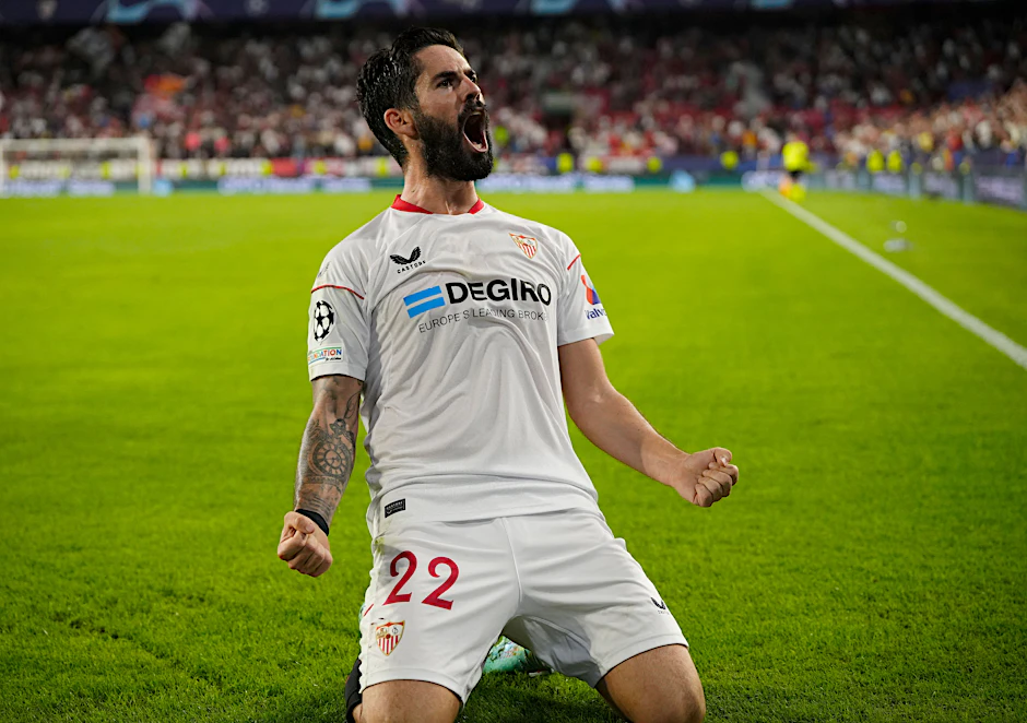 Isco jubelte zuletzt für den FC Sevilla. In Berlin-Köpenick werden ihn die Fans nicht auf dem Rasen zu sehen bekommen.