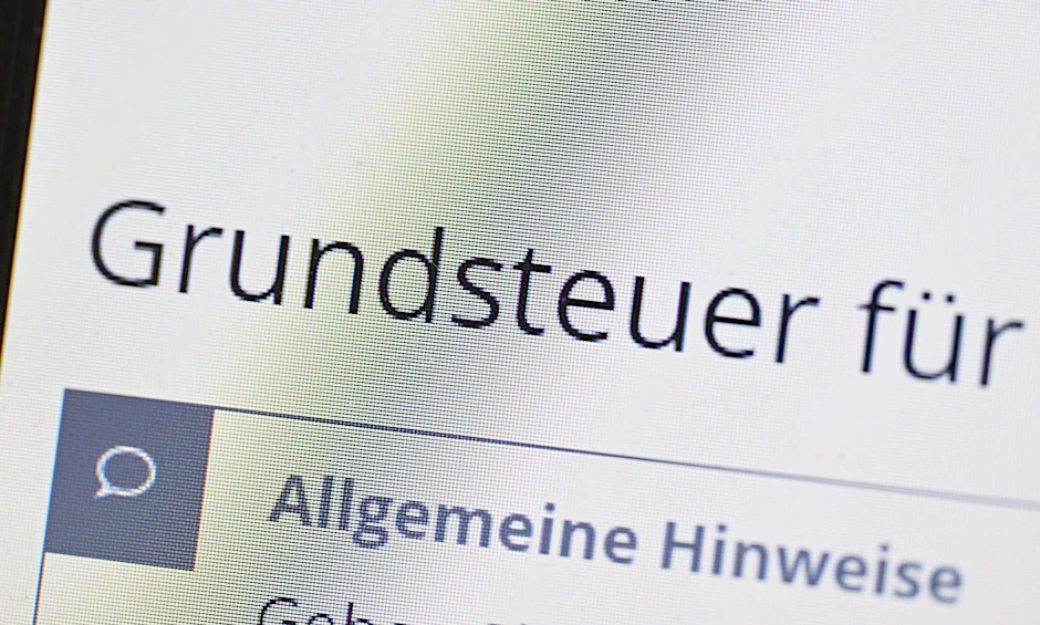 ARCHIV - Rund zwei Drittel der Immobilien-Eigentümer in Deutschland haben ihre Grundsteuererklärung abgegeben.  