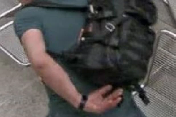 Der Rucksack der Tatverdächtigen.
