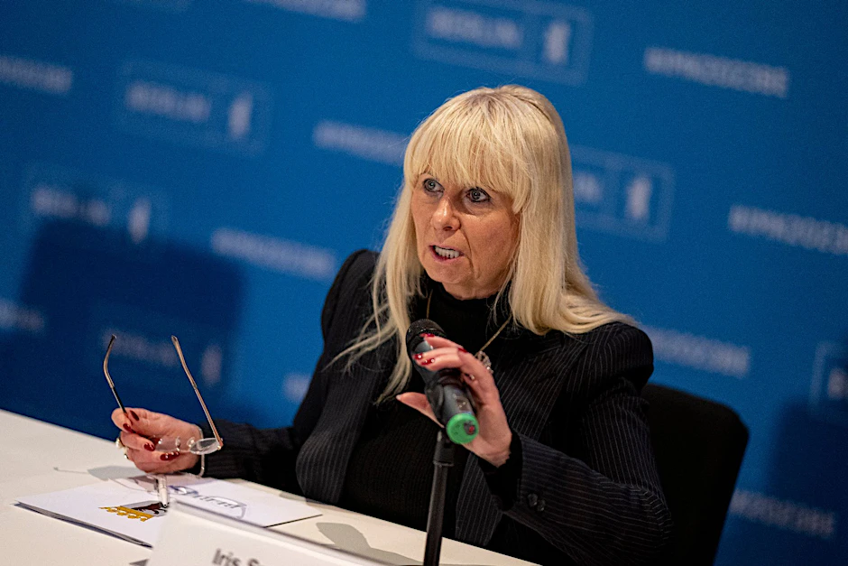 ARCHIV - Iris Spranger (SPD) spricht.  