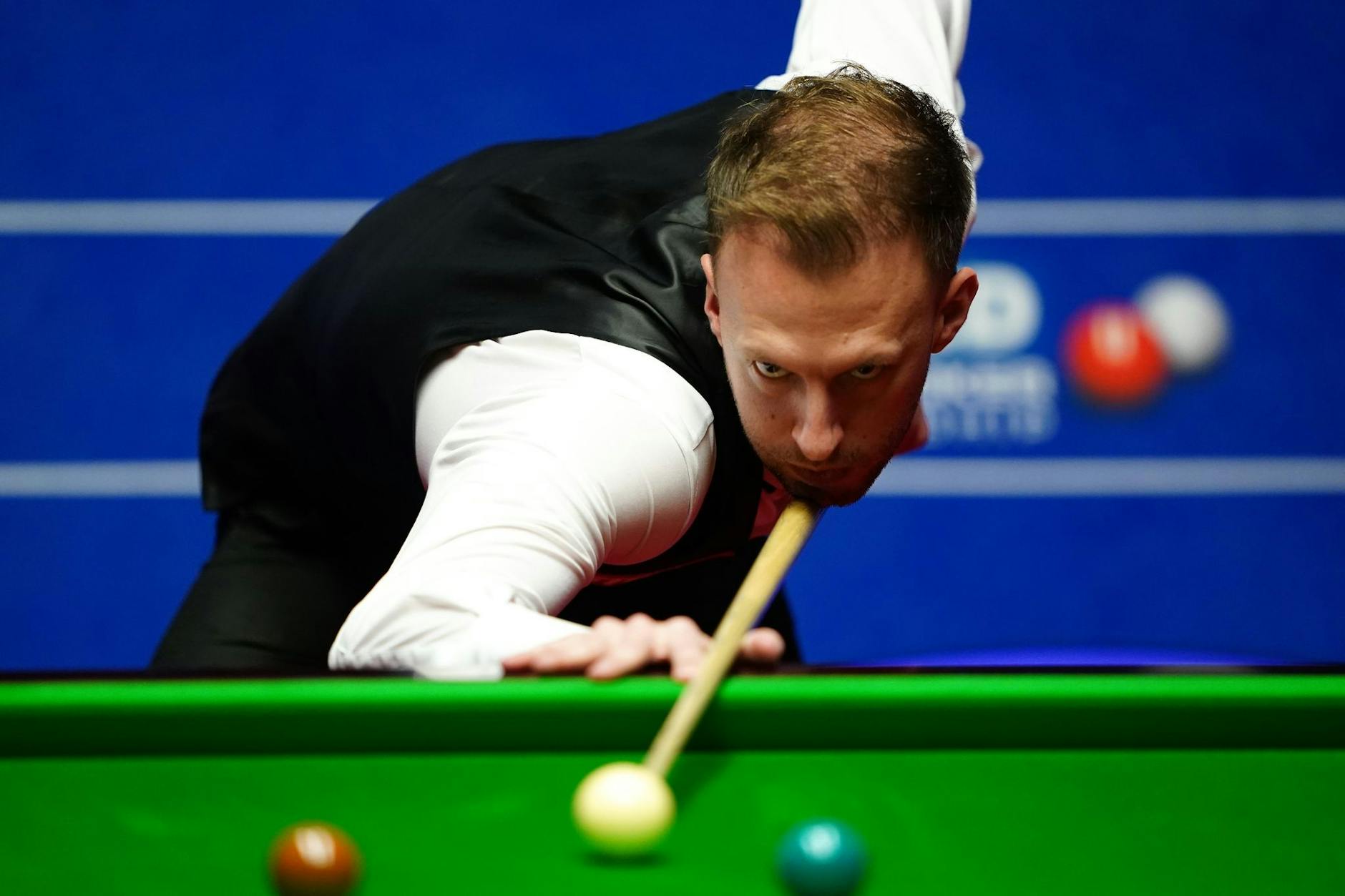 ARCHIV - Snooker-Spieler Judd Trump erreicht das Finale des World Grand Prix.