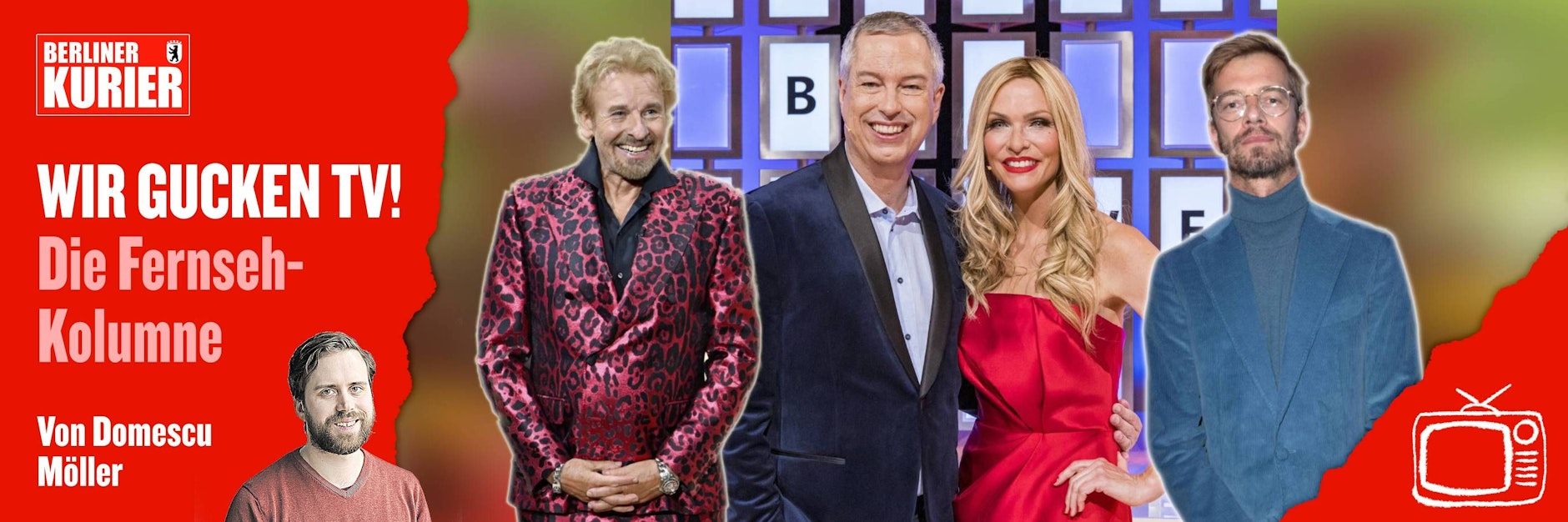 Gottschalk macht noch einmal Wetten, dass...?, Joko Winterscheidt lässt sich die Show stehlen und Sonya Kraus und Thomas Hermanns bringen das Glücksrad zurück. und