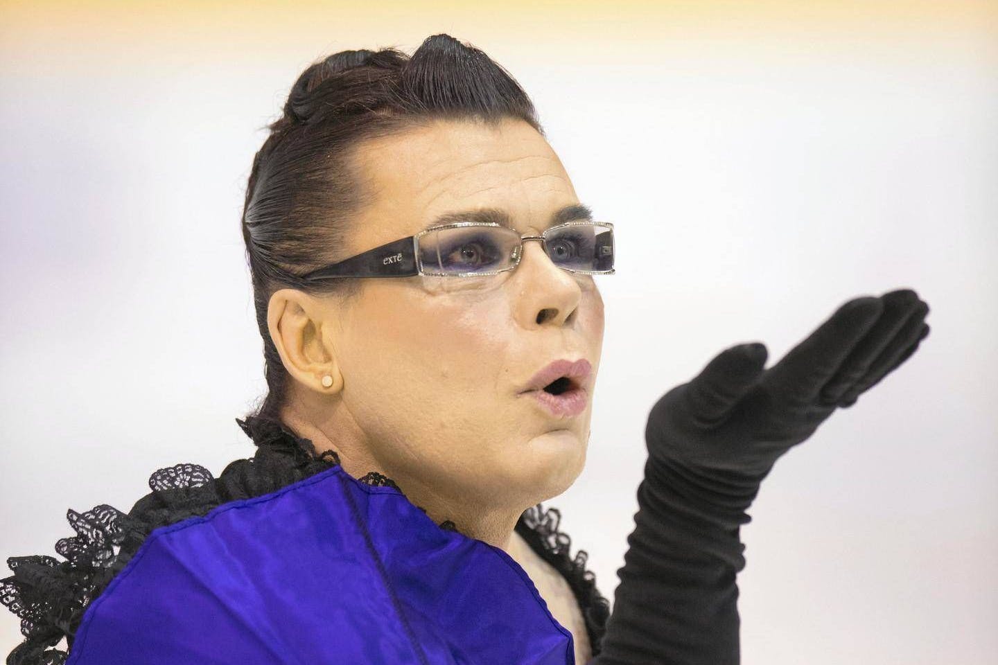 Scheiterte auf dem Eis: die finnische Eiskunstläuferin Minna-Maaria Antikainen.