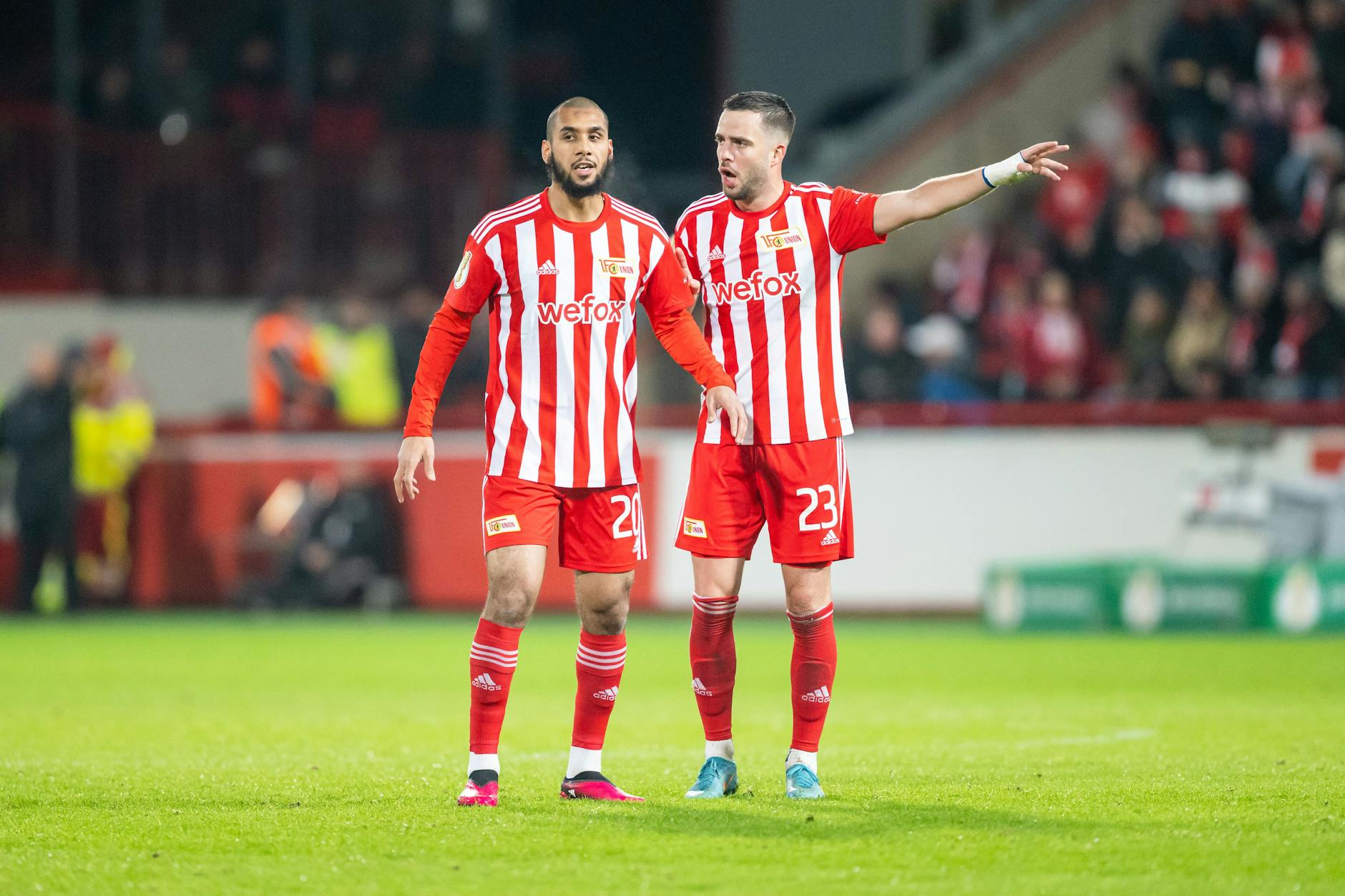 Aissa Laidouni feierte beim Sieg gegen den VfL Wolfsburg sein Debüt für den 1. FC Union Berlin.