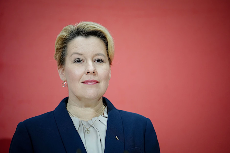 Berlins Regierende Bürgermeisterin Franziska Giffey.&nbsp;