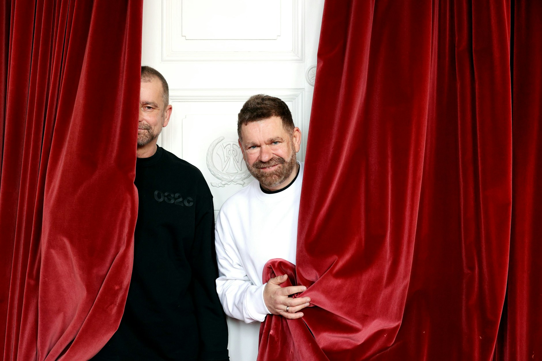 Vorhang auf! Peter Plate (r.) und Ulf Leo Sommer sind im Theater des Westens die neuen künstlerischen Chefs.