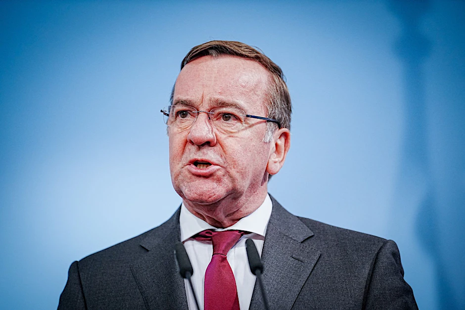 Boris Pistorius (SPD), Bundesverteidigungsminister.  