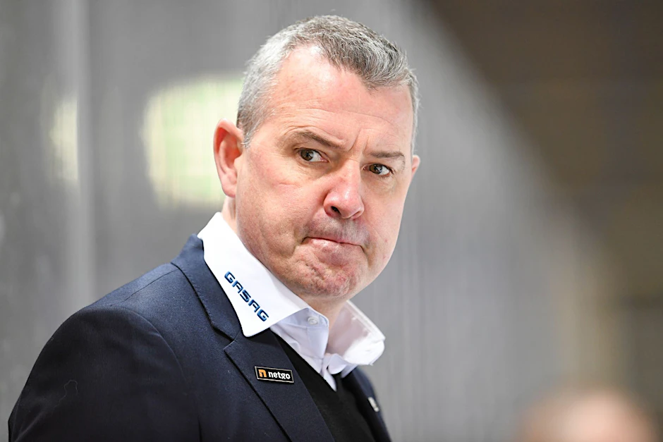 ARCHIV - Serge Aubin, Trainer der Eisbären Berlin.  