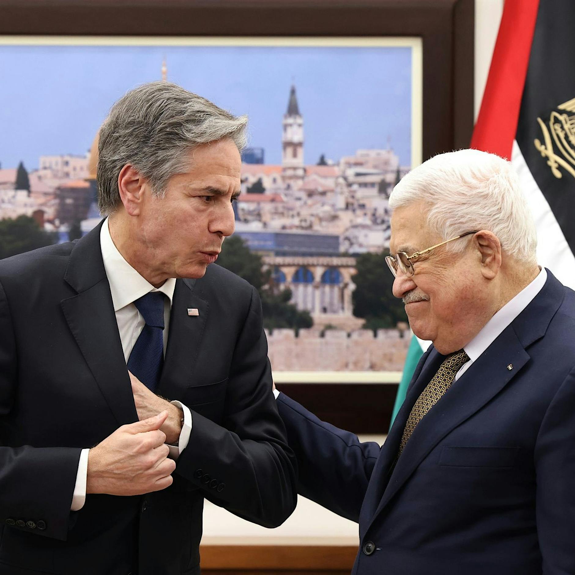 Blinken bekräftigt in Ramallah Zwei-Staaten-Vision