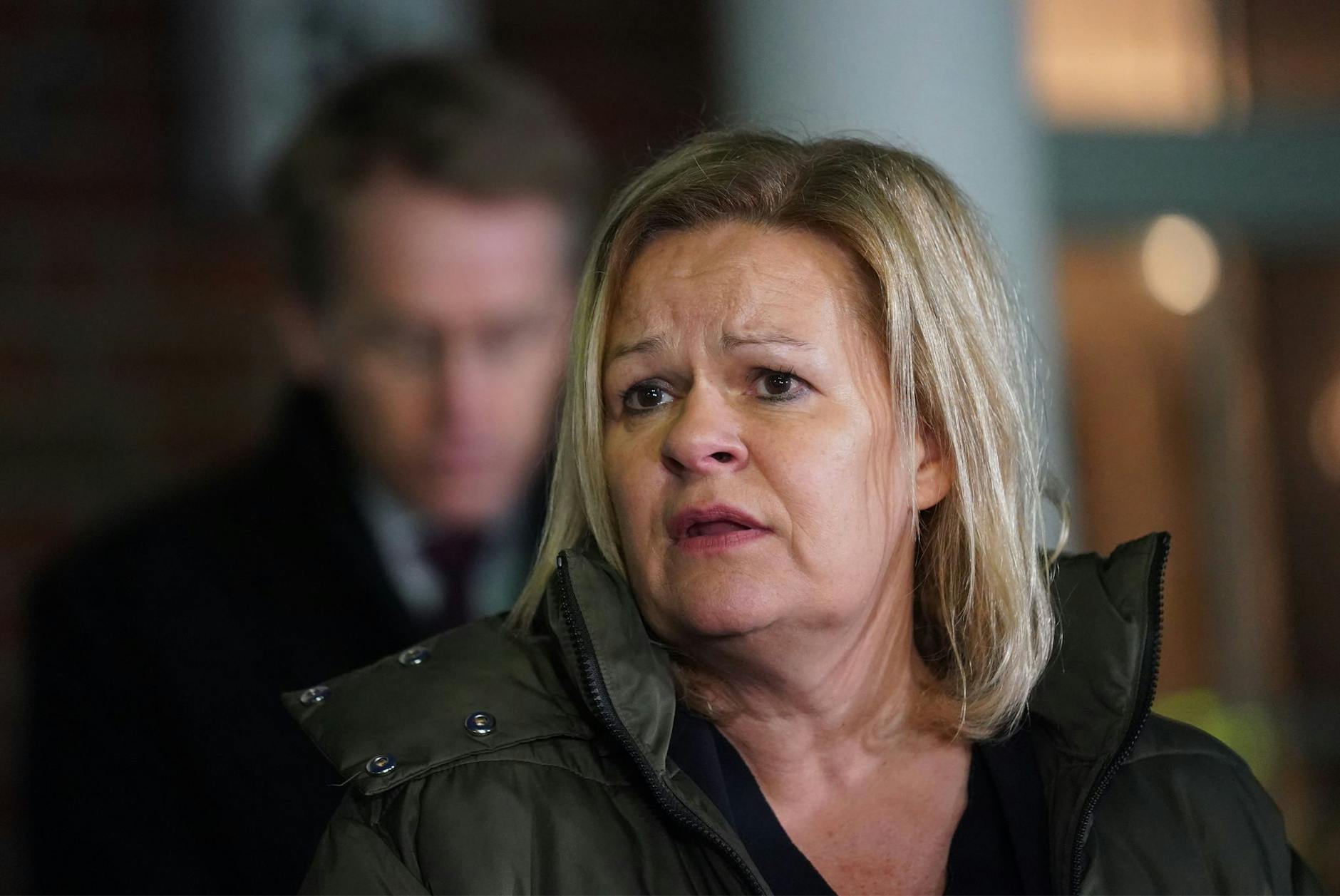 ARCHIV - Bundesinnenministerin Nancy Faeser (SPD).