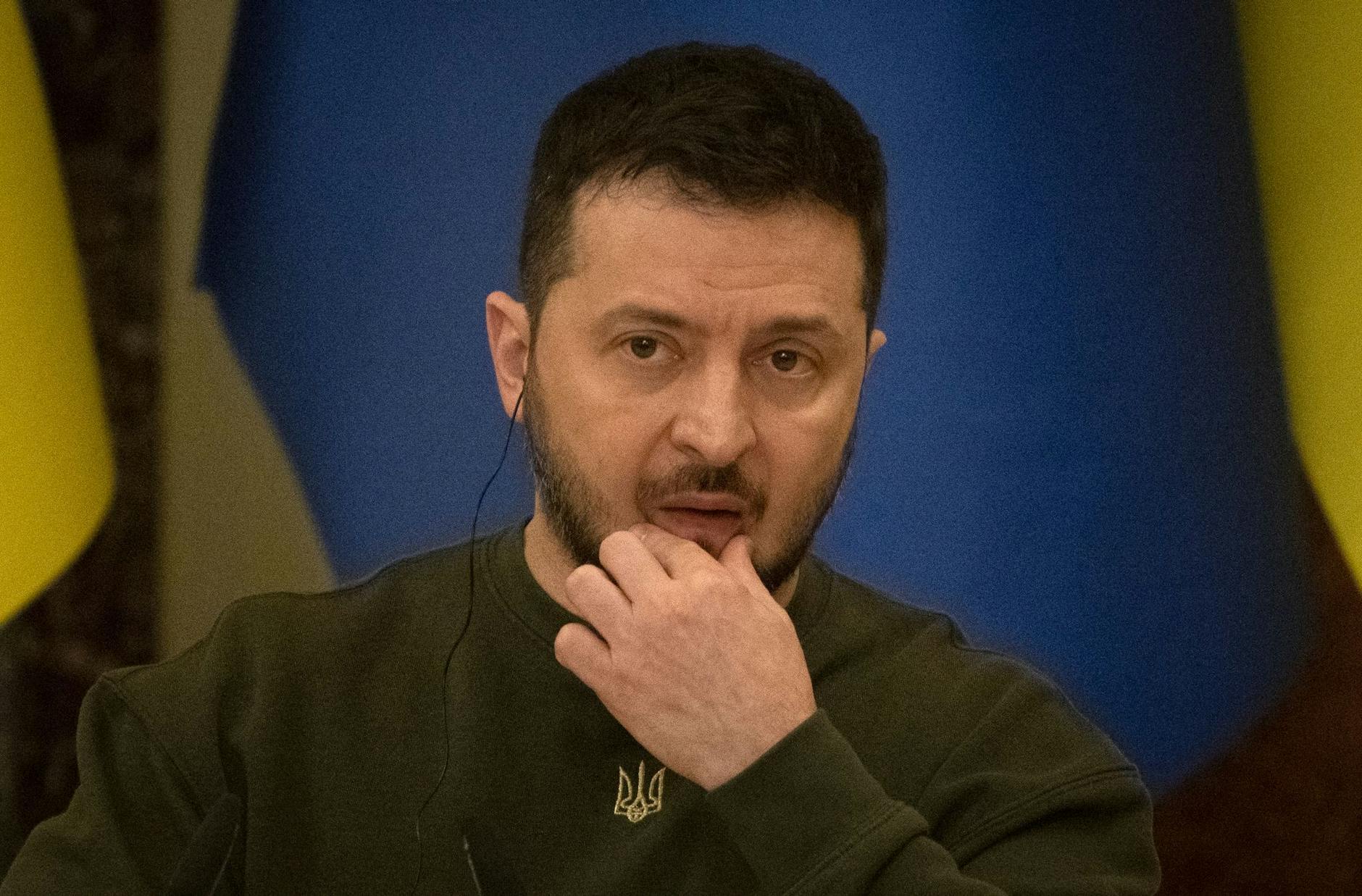 ARCHIV - Der ukrainischer Präsident Wolodymyr Selenskyj ist gegen russische Sportler bei den Olympischen Spielen.