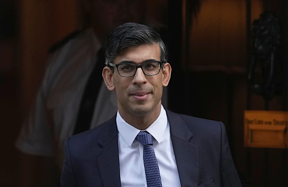 Der britische Premierminister Rishi Sunak&nbsp;
