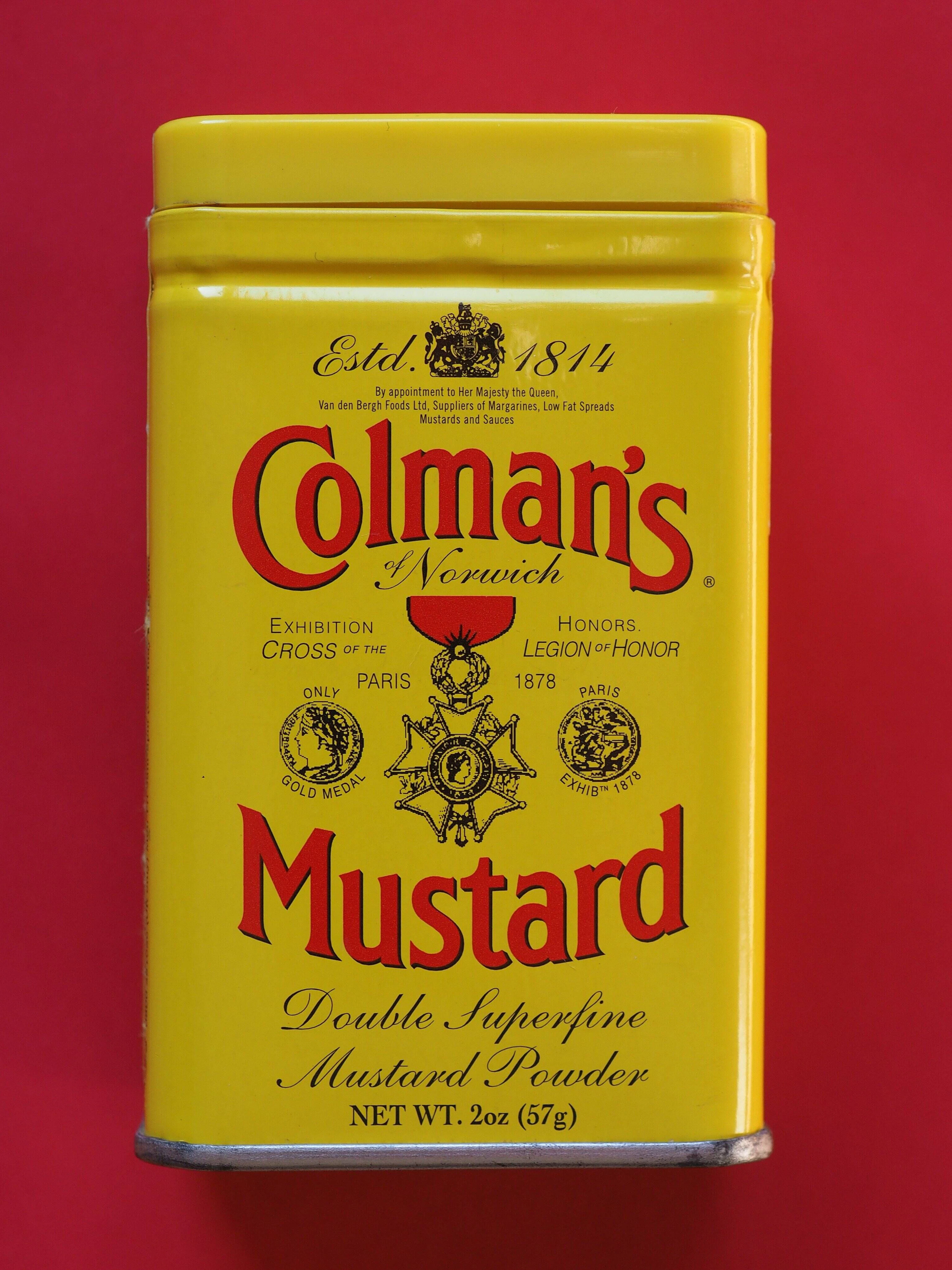 Ein Produkt, das Sie sich leisten sollten: Colman’s Senfpulver aus England. Preis: 6,81 Euro bei Kaufland für 100 g.