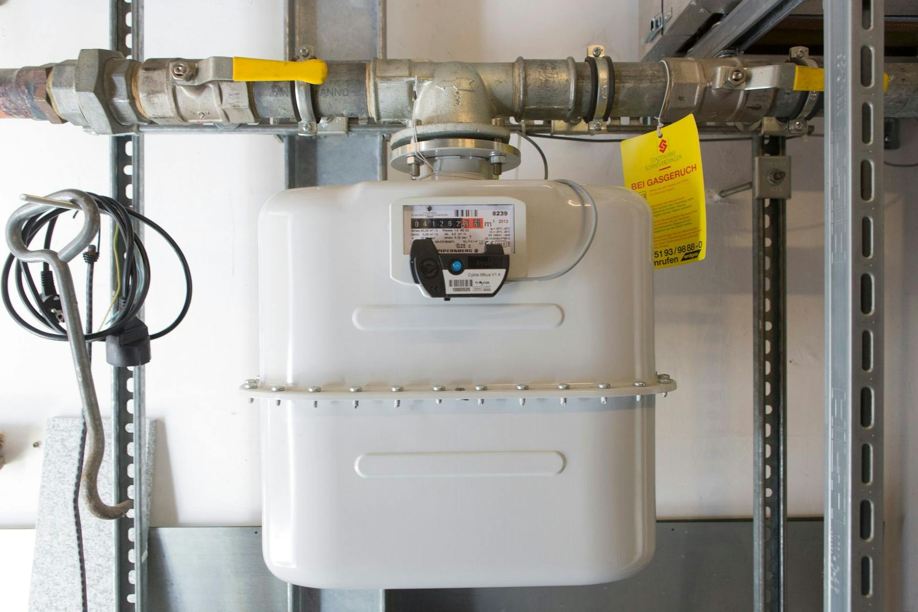 Sinkt der Gaspreis, ist der Blick auf den Zähler nicht mehr ganz so ernüchternd.