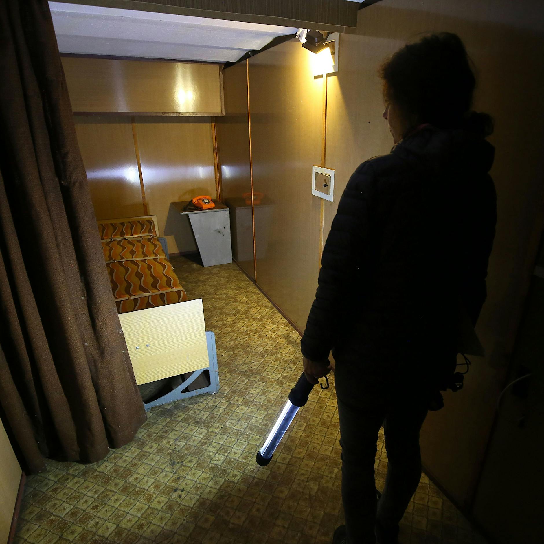 Schutzraum für DDR-Spionagechef: Das Bunkerbett des Porno-Freunds Markus Wolf