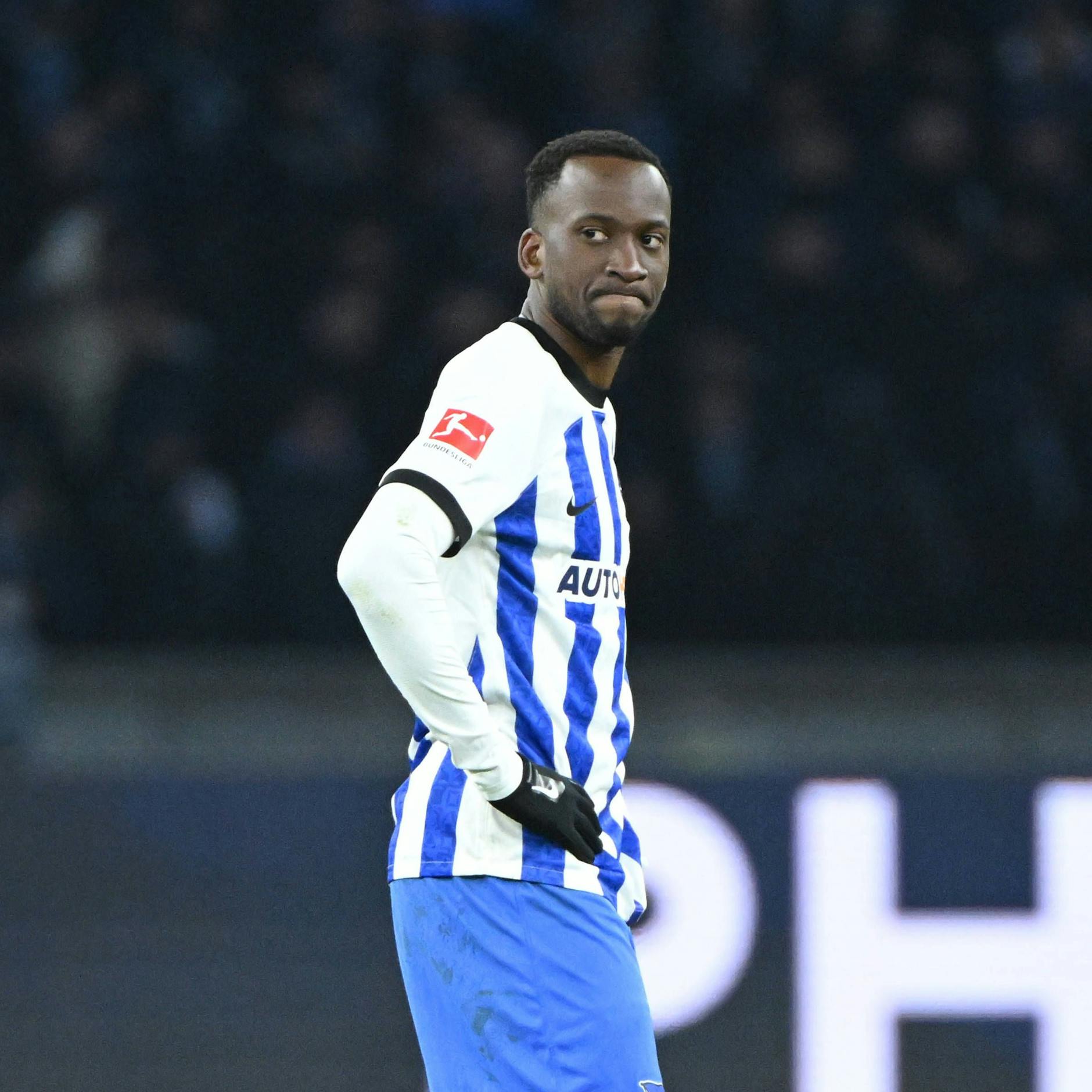 Herthas Flügelflitzer Dodi Lukebakio schien zuletzt wieder gefrustet zu sein.