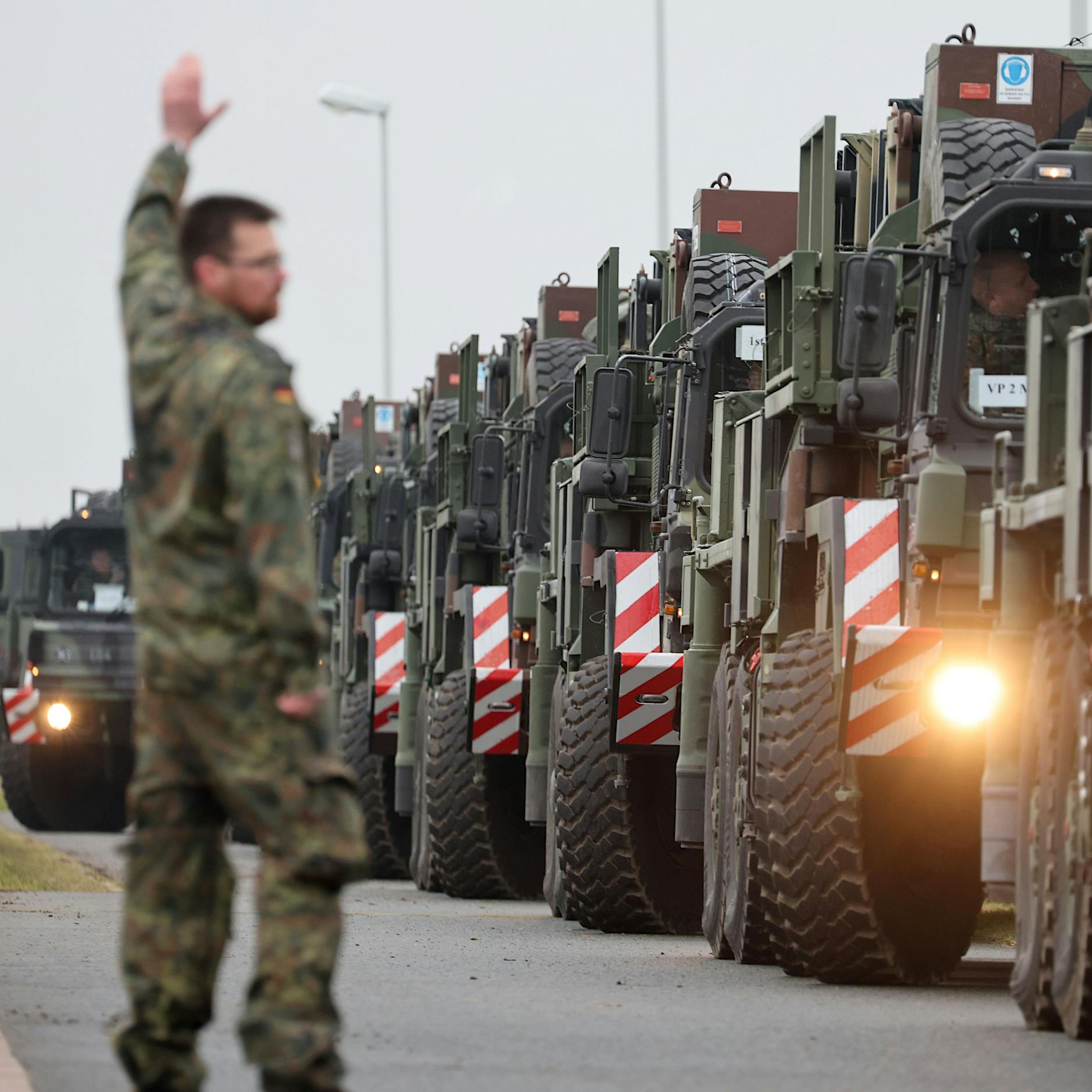 Flugabwehr-Ausbildung: Ukrainische Soldaten in Deutschland gelandet