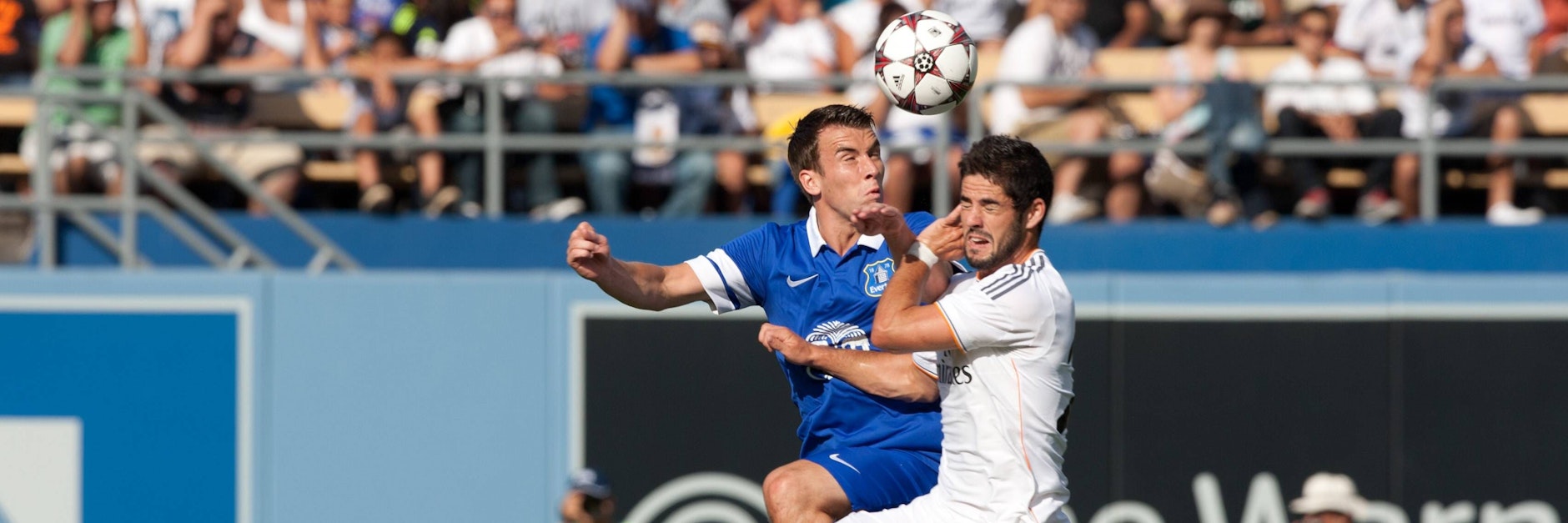 Vor fast 10 Jahren spielte Isco (r.) – damals noch als Jungprofi –mit Real Madrid in einem Sommervorbereitungsspiel schon mal gegen Everton. Nun buhlen die Toffees um ihn.