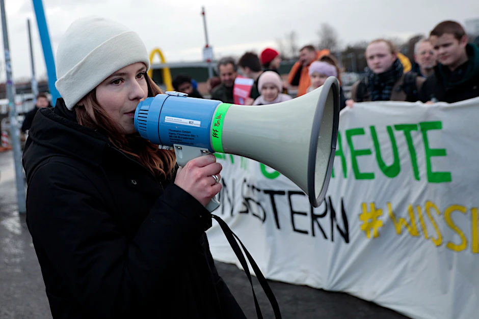 Klimaaktivistin Luisa Neubauer kritisierte Verkehrsminister Wissing scharf.