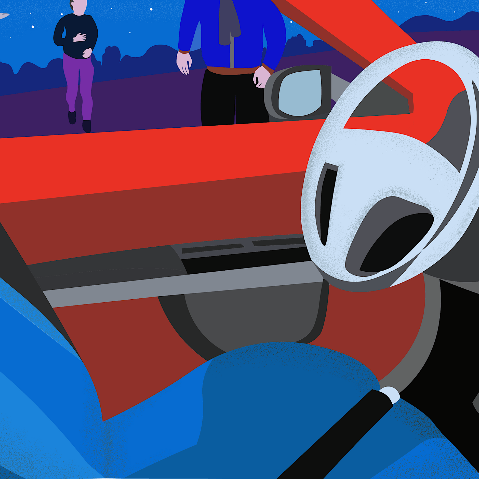 Immer in die Hot Zone: Warum ich nach Feierabend Autos durch Berlin fahre