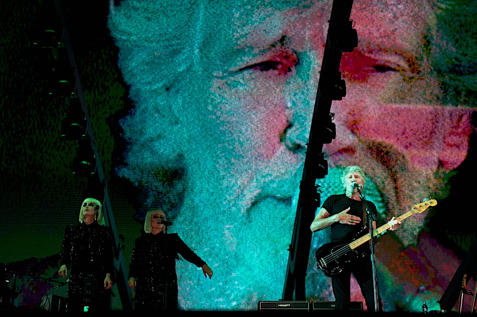 Roger Waters bei einem Konzert in Italien